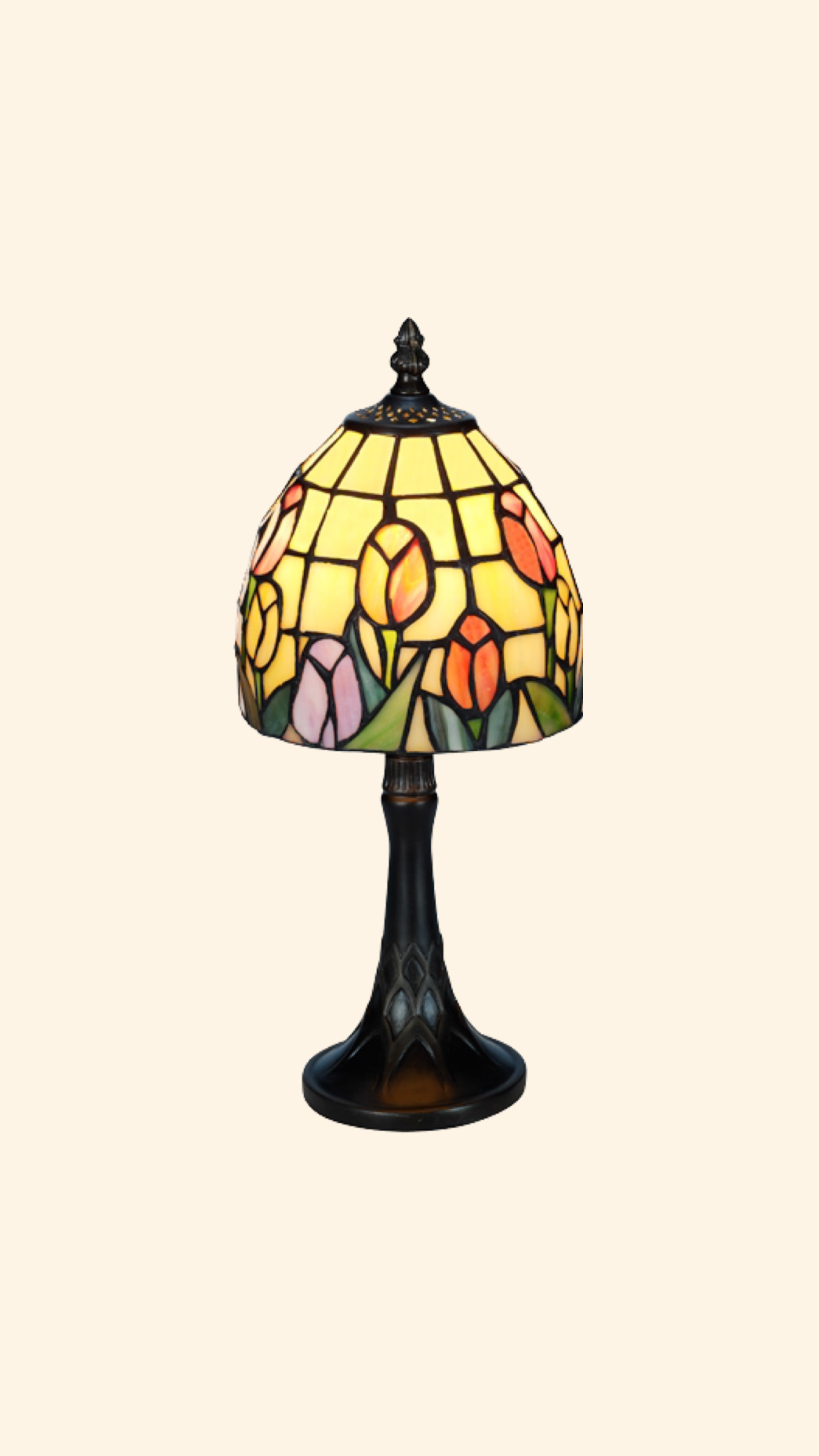 Tiffany Bordslampa Tulpania 15cm