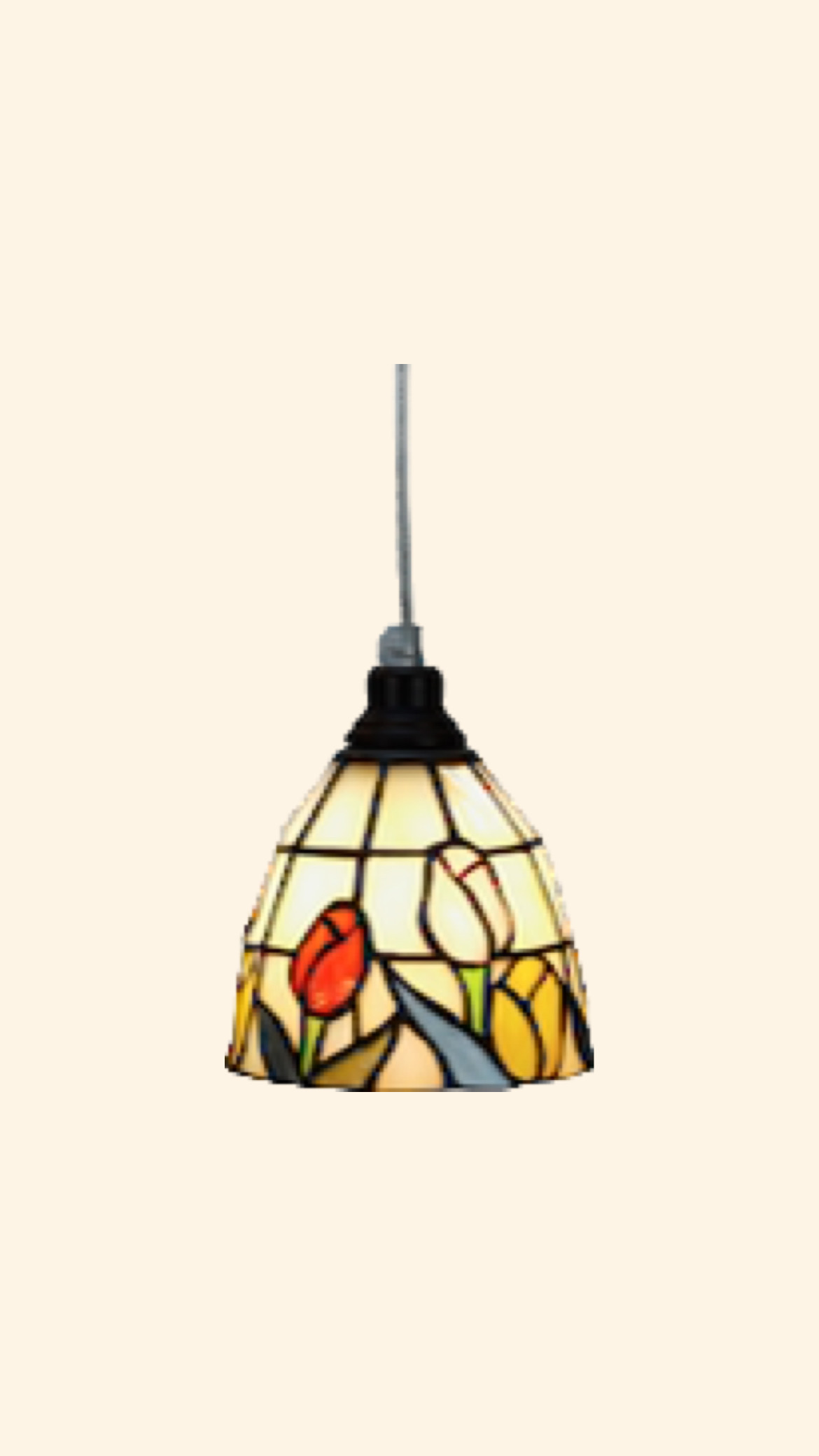 Tiffany fönsterlampa Tulpania 